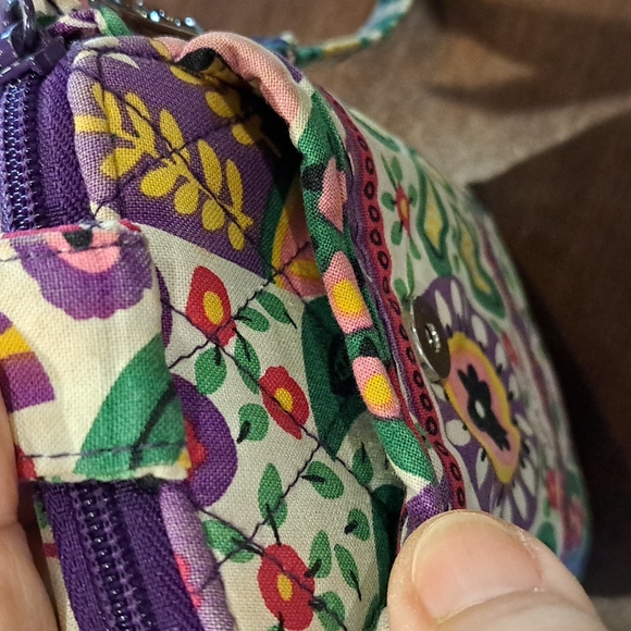 Vera Bradley Quilted Wristlet Wallet in Multiple colors 3x5" - Picture 3 of 10